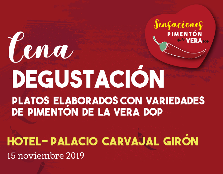 Cena Degustación en El Hotel Palacio Carvajal Girón 2019