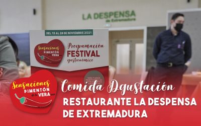 Comida Degustación Rte. La Despensa de Extremadura