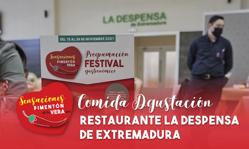 Comida Degustación Rte. La Despensa de Extremadura