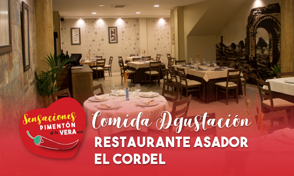 Menú Desgutación Restaurante Asador El Cordel