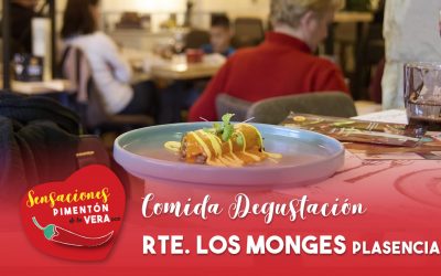 Comida Degustación Sensaciones. Restaurante Los Monges.
